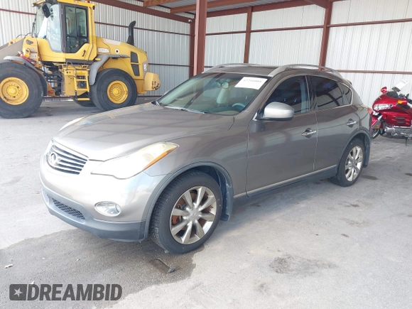 2012 Infiniti EX Journey with VIN JN1AJ0HR2CM452343, listed as a IAAI auction lot 42216001 with 214,459 mi miles. Bid and sale history available at carsss.com. Image 2.