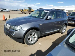 2010 BMW X3 xDrive30i with VIN WBXPC9C4XAWJ33035, listed as a Copart auction lot 50515595 with 161,740 mi miles and Clean Title. Bid and sale history available at carsss.com. Image 1.
