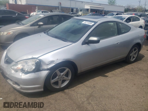 2004 Acura RSX z VIN JH4DC54824S015159, wystawiony jako Copart lot #55219395 z przebiegiem 111 946 mil mil oraz Szkoda całkowita • Salvage title. Historia ofert i sprzedaży dostępna na DreamBid. Obrazek 1.