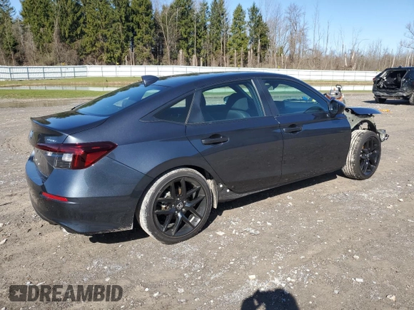 2025 Honda Civic Sport z VIN 2HGFE2F51SH523862, wystawiony jako Copart lot #52955205 z przebiegiem 3 874 mil mil oraz Szkoda całkowita • Salvage title. Historia ofert i sprzedaży dostępna na DreamBid. Obrazek 3.