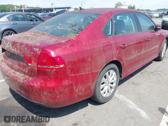 2015 Volkswagen Passat Wolfsburg Edition with VIN 1VWAT7A33FC061862, listed as a IAAI auction lot 42605981 with 179,456 mi miles and . Bid and sale history available at DreamBid. Image 4.