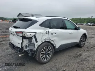 2020 Ford Escape SE Sport Hybrid with VIN 1FMCU9BZ5LUB13470, listed as a Copart auction lot 55960645 with 106,798 mi miles and Salvage title. Bid and sale history available at DreamBid. Image 3.