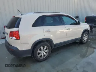 2011 Kia Sorento LX with VIN 5XYKT3A10BG102257, listed as a Copart auction lot 52603895 with 246,675 mi miles and Salvage Title. Bid and sale history available at carsss.com. Image 3.