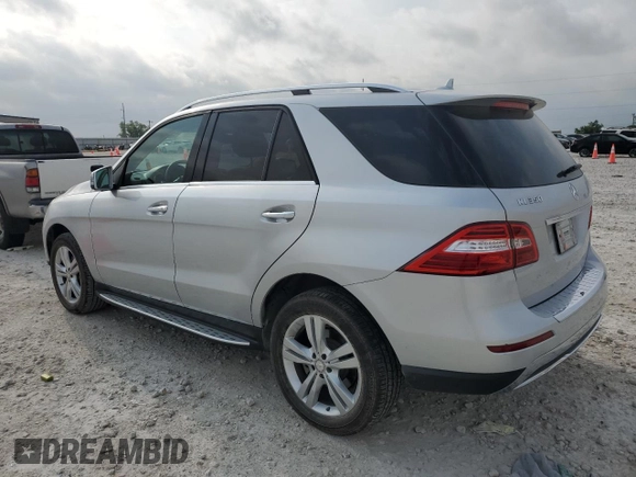 2014 Mercedes-Benz M 350 with VIN 4JGDA5JB2EA406970, listed as a Copart auction lot 55040275 with 88,924 mi miles and Salvage title. Bid and sale history available at DreamBid. Image 2.