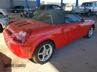 2004 Toyota MR2 z VIN JTDFR320840070477, wystawiony jako Copart lot #77913024 z przebiegiem 60 694 mil mil oraz Szkoda całkowita • Salvage title. Historia ofert i sprzedaży dostępna na DreamBid. Obrazek 3.