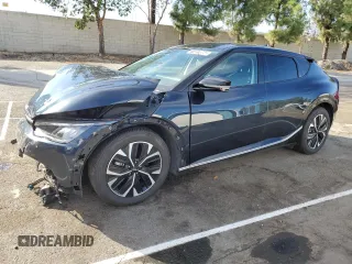 2023 Kia EV6 Wind with VIN KNDC34LA9P5602084, listed as a Copart auction lot 77227004 with 40,630 mi miles and Salvage Title. Bid and sale history available at carsss.com. Image 1.