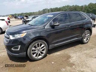 2015 Ford Edge Titanium z VIN 2FMPK3K88FBC02052, wystawiony jako Copart lot #58078095 z przebiegiem 182 197 mil mil oraz Szkoda całkowita • Salvage title. Historia ofert i sprzedaży dostępna na DreamBid. Obrazek 1.