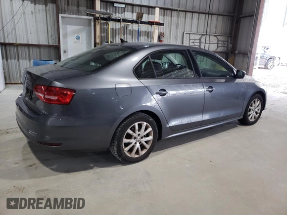 2015 Volkswagen Jetta SE с VIN 3VWD17AJ4FM325204, выставлен на аукционе Copart как лот 59141575 с пробегом Не указан миль и Списание • Salvage title. История ставок и продаж доступна на DreamBid. Изображение 3.