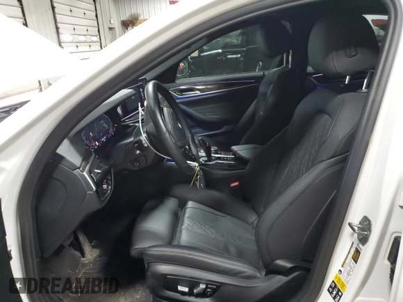 2022 BMW 5 Series 530i xDrive with VIN WBA13BJ04NWX53277, listed as a Copart auction lot 52606425 with 54,944 mi miles and Salvage Title. Bid and sale history available at DreamBid. Image 7.