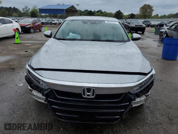 2019 Honda Accord EX-L with VIN 1HGCV1F55KA098027, listed as a Copart auction lot 50903525 with 61,514 mi miles and Salvage title. Bid and sale history available at DreamBid. Image 5.
