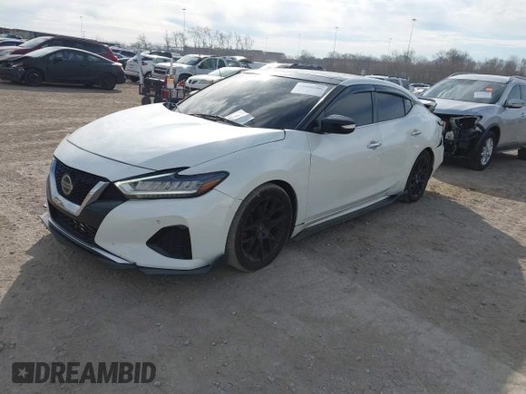 2019 Nissan Maxima SV with VIN 1N4AA6AV7KC383974, listed as a IAAI auction lot 41660286 with 86,682 mi miles and . Bid and sale history available at DreamBid. Image 17.