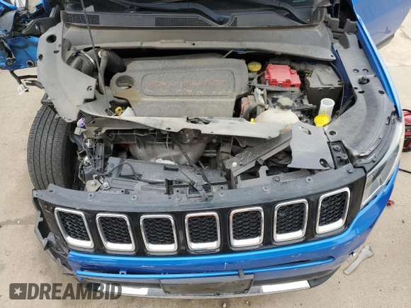2019 Jeep Compass Limited with VIN 3C4NJDCB1KT647844, listed as a Copart auction lot 49982345 with 77,063 mi miles and Clean title. Bid and sale history available at DreamBid. Image 12.