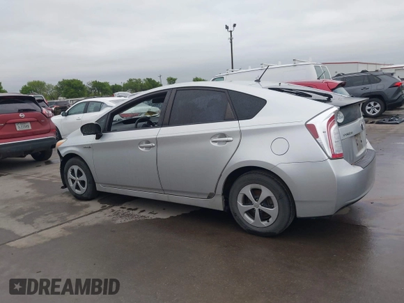 2013 Toyota Prius One with VIN JTDKN3DU8D5687181, listed as a IAAI auction lot 41901329 with 142,016 mi miles. Bid and sale history available at carsss.com. Image 15.