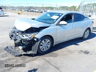 2023 Nissan Sentra S with VIN 3N1AB8BV0PY273691, listed as a IAAI auction lot 41729906 with 21,572 mi miles and . Bid and sale history available at DreamBid. Image 20.