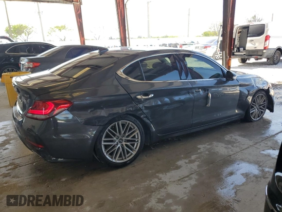 2020 Genesis G70 2.0T z VIN KMTG64LA5LU059925, wystawiony jako Copart lot #57105395 z przebiegiem 73 950 mil mil oraz Nie do naprawy • Non repairable. Historia ofert i sprzedaży dostępna na DreamBid. Obrazek 3.