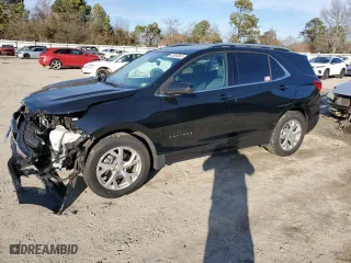 2020 Chevrolet Equinox LT with VIN 3GNAXVEX4LL263416, listed as a Copart auction lot 43954565 with 42,240 mi miles and Salvage Title. Bid and sale history available at carsss.com. Image 1.