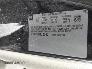 2011 Buick Lucerne CXL with VIN 1G4HC5EM1BU150452, listed as a IAAI auction lot 41634229 with 295,813 mi miles and . Bid and sale history available at carsss.com. Image 9.