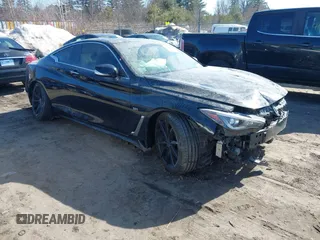 2017 Infiniti Q60 Sport with VIN JN1EV7EK5HM361046, listed as a IAAI auction lot 41786594 with 87,193 mi miles and . Bid and sale history available at carsss.com. Image 1.