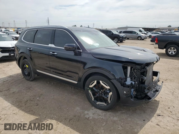2024 Kia Telluride S z VIN 5XYP64GC8RG538442, wystawiony jako Copart lot #47176465 z przebiegiem 7 210 mil mil oraz Szkoda całkowita • Salvage title. Historia ofert i sprzedaży dostępna na DreamBid. Obrazek 4.
