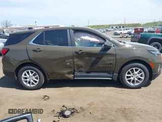 2023 Chevrolet Equinox LT with VIN 3GNAXUEG0PL248041, listed as a IAAI auction lot 42024733 with 56,458 mi miles and . Bid and sale history available at carsss.com. Image 13.