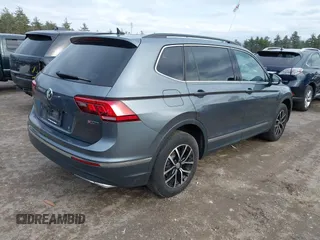 2021 Volkswagen Tiguan SE with VIN 3VV2B7AX6MM054611, listed as a IAAI auction lot 41978323 with 23,029 mi miles and . Bid and sale history available at DreamBid. Image 4.