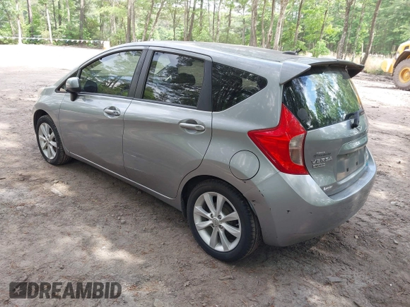 2014 Nissan Note SV z VIN 3N1CE2CP2EL376683, wystawiony jako IAAI lot #42123277 z przebiegiem 144 171 mil mil oraz . Historia ofert i sprzedaży dostępna na DreamBid. Obrazek 3.