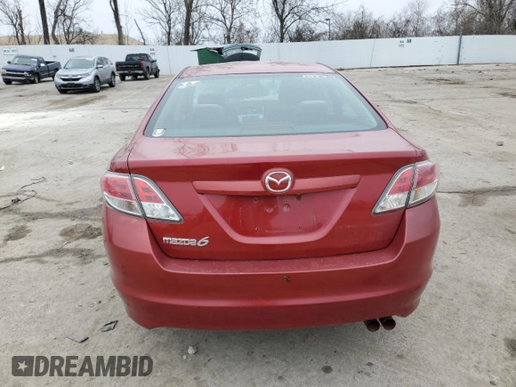 2009 Mazda 6 i Sport with VIN 1YVHP81A195M20008, listed as a Copart auction lot 44801775 with 182,242 mi miles and Salvage Title. Bid and sale history available at carsss.com. Image 6.
