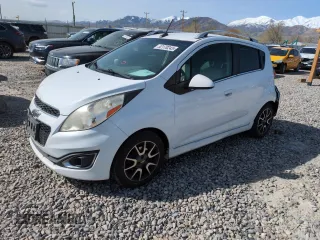 2013 Chevrolet Spark LT with VIN KL8CF6S96DC586758, listed as a Copart auction lot 52170245 with Not Provided miles and Salvage Title. Bid and sale history available at DreamBid. Image 1.