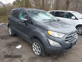 2020 Ford EcoSport SE with VIN MAJ6S3GL5LC337987, listed as a IAAI auction lot 42017691 with 15,009 mi miles. Bid and sale history available at carsss.com. Image 1.