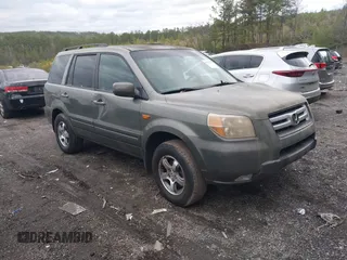 2008 Honda Pilot EX-L with VIN 5FNYF18558B010267, listed as a IAAI auction lot 41714789 with 264,576 mi miles. Bid and sale history available at carsss.com. Image 1.
