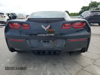 2018 Chevrolet Corvette 1LT with VIN 1G1YB2D79J5101065, listed as a Copart auction lot 62185325 with 58,657 mi miles and Salvage title. Bid and sale history available at DreamBid. Image 6.