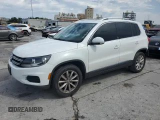 2017 Volkswagen Tiguan Wolfsburg Edition z VIN WVGRV7AXXHK010009, wystawiony jako Copart lot #54529155 z przebiegiem 139 869 mil mil oraz Szkoda całkowita • Salvage title. Historia ofert i sprzedaży dostępna na DreamBid. Obrazek 1.