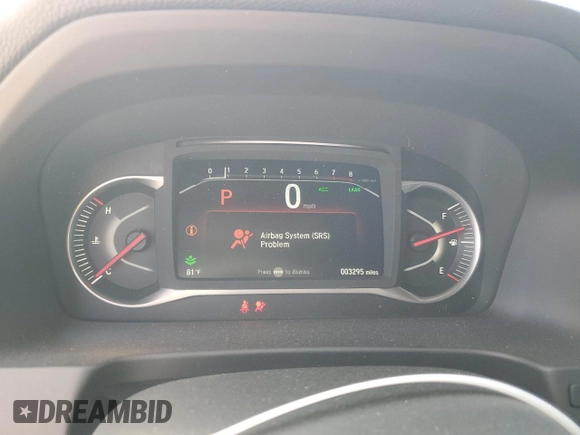 2025 Honda Passport Black Edition с VIN 5FNYF8H82SB008082, выставлен на аукционе Copart как лот 49929005 с пробегом 3 295 миль миль и Списание • Salvage title. История ставок и продаж доступна на DreamBid. Изображение 9.