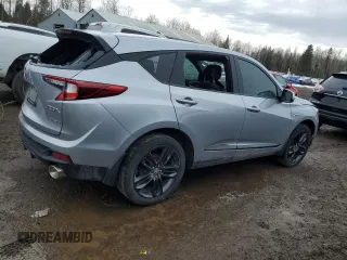 2021 Acura RDX w/A-Spec Package with VIN 5J8TC2H60ML803163, listed as a Copart auction lot 48052675 with 0 mi miles and Clean Title. Bid and sale history available at carsss.com. Image 3.