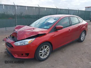 2018 Ford Focus SE with VIN 1FADP3FE6JL318552, listed as a IAAI auction lot 42090857 with 81,624 mi miles. Bid and sale history available at carsss.com. Image 2.
