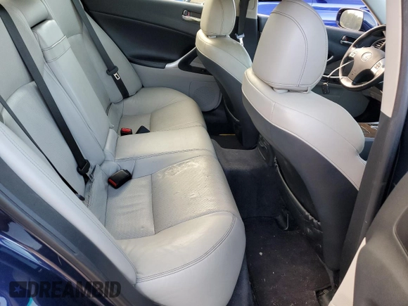 2013 Lexus IS 250 with VIN JTHBF5C25D5187793, listed as a Copart auction lot 81183674 with 123,316 mi miles and Salvage Title. Bid and sale history available at DreamBid. Image 10.