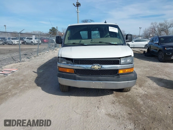 2020 Chevrolet Express Cargo Van with VIN 1GCZGHFG7L1235144, listed as a IAAI auction lot 41700301 with 67,678 mi miles. Bid and sale history available at carsss.com. Image 12.
