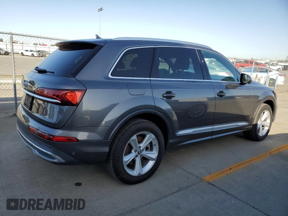 2020 Audi Q7 Premium Plus with VIN WA1LJAF74LD008419, listed as a Copart auction lot 45913674 with 95,053 mi miles and . Bid and sale history available at DreamBid. Image 3.