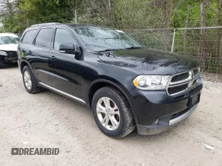 2012 Dodge Durango Crew with VIN 1C4RDJDG0CC322424, listed as a Copart auction lot 55677295 with 208,999 mi miles and Clean Title. Bid and sale history available at DreamBid. Image 4.