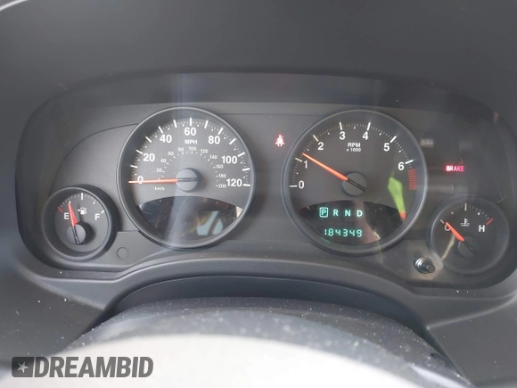 2012 Jeep Compass Latitude with VIN 1C4NJCEA6CD610147, listed as a IAAI auction lot 41717402 with 184,349 mi miles. Bid and sale history available at carsss.com. Image 7.