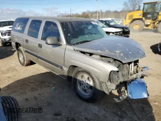 2001 Chevrolet Suburban LS with VIN 3GNFK16T21G162731, listed as a Copart auction lot 83425394 with 231,377 mi miles and Salvage Title. Bid and sale history available at carsss.com. Image 4.