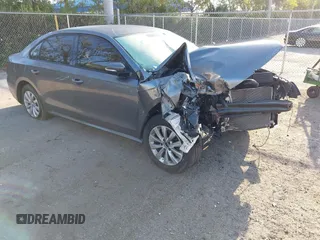 2015 Volkswagen Passat Wolfsburg Edition with VIN 1VWAS7A35FC007059, listed as a IAAI auction lot 42067560 with 102,383 mi miles and . Bid and sale history available at DreamBid. Image 1.