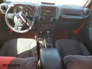 2018 Jeep Wrangler JK Unlimited Sport S with VIN 1C4BJWDG4JL859382, listed as a Copart auction lot 73993224 with 74,561 mi miles and Salvage Title. Bid and sale history available at carsss.com. Image 8.
