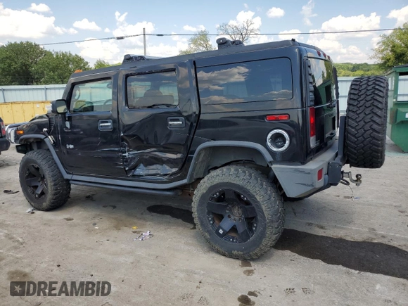 2006 Hummer H2 with VIN 5GRGN23U26H100264, listed as a Copart auction lot 58083494 with 169,104 mi miles and Salvage Title. Bid and sale history available at carsss.com. Image 2.