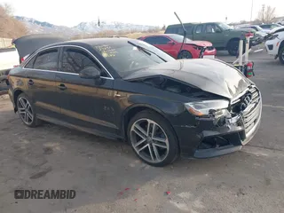 2018 Audi A3 Sedan Premium Plus with VIN WAUJ8GFF0J1022414, listed as a IAAI auction lot 41079653 with 119,266 mi miles. Bid and sale history available at carsss.com. Image 1.