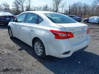 2017 Nissan Sentra S with VIN 3N1AB7APXHY389480, listed as a IAAI auction lot 41937819 with 123,487 mi miles. Bid and sale history available at carsss.com. Image 3.