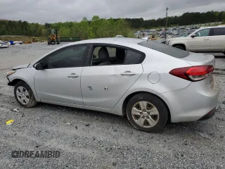 2017 Kia Forte LX with VIN 3KPFK4A75HE058065, listed as a Copart auction lot 52071675 with 0 mi miles and Clean Title. Bid and sale history available at carsss.com. Image 2.