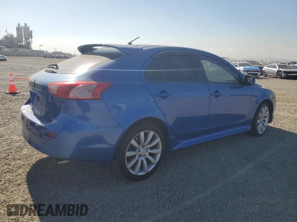 2010 Mitsubishi Lancer GTS with VIN JA32X8HW8AU016449, listed as a Copart auction lot 75054354 with 173,167 mi miles and Salvage Title. Bid and sale history available at DreamBid. Image 3.
