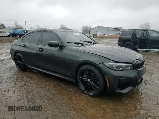 2022 BMW 3 Series M340i xDrive with VIN 3MW5U9J01N8C39211, listed as a Copart auction lot 86529384 with 50,219 mi miles and Salvage Title. Bid and sale history available at carsss.com. Image 10.