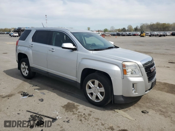2015 GMC Terrain SLE with VIN 2GKFLVEK4F6436752, listed as a Copart auction lot 53695535 with 144,038 mi miles and Salvage title. Bid and sale history available at DreamBid. Image 4.